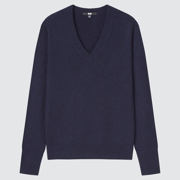 Cashmere V-Neck Sweater | UNIQLO US