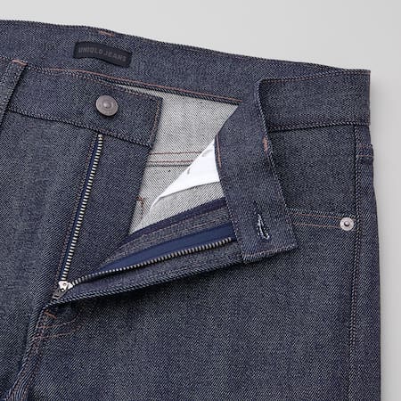 Men Selvedge Stretch Slim Fit Jeans | UNIQLO UK
