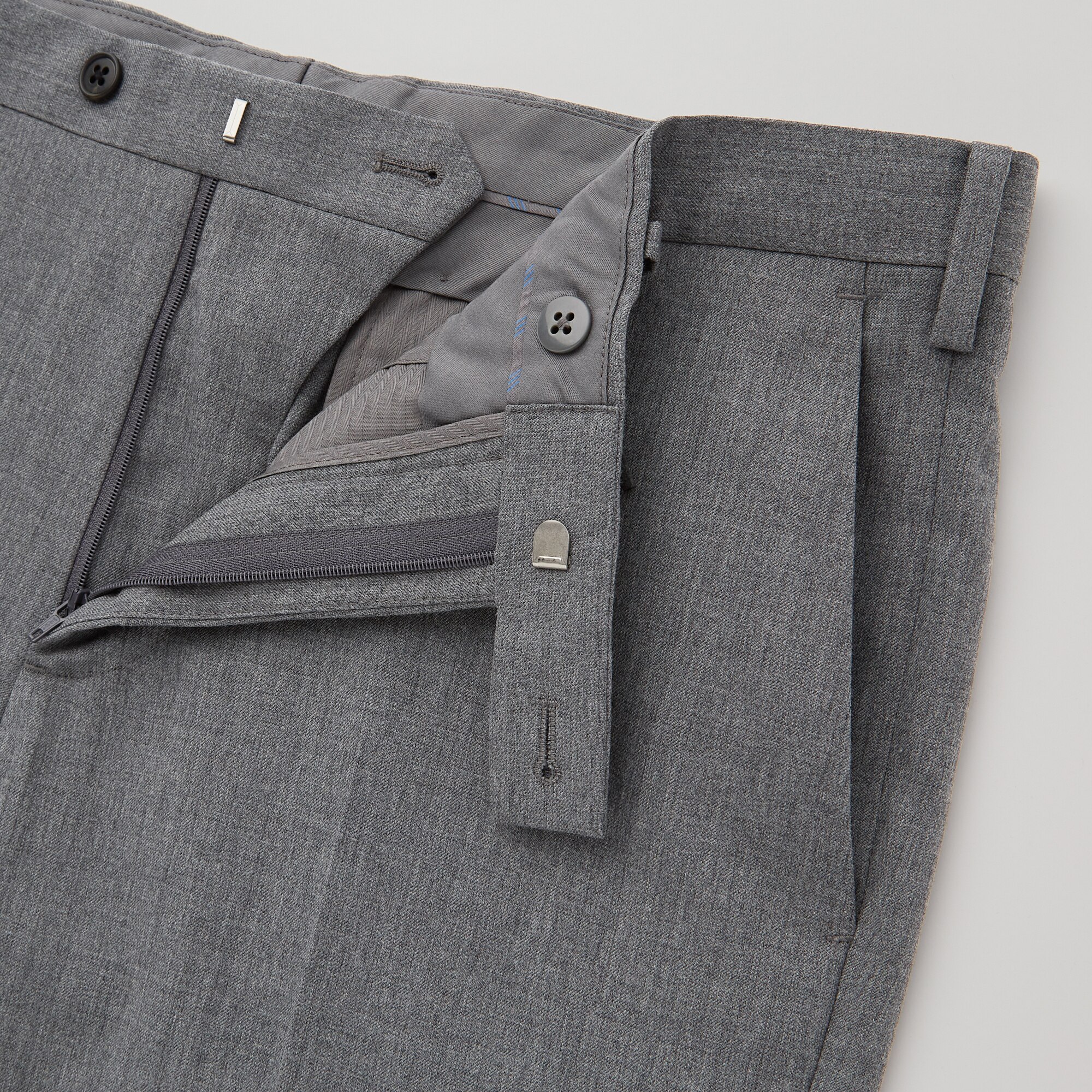 MEN STRETCH WOOL SLIM-FIT PANTS | UNIQLO US