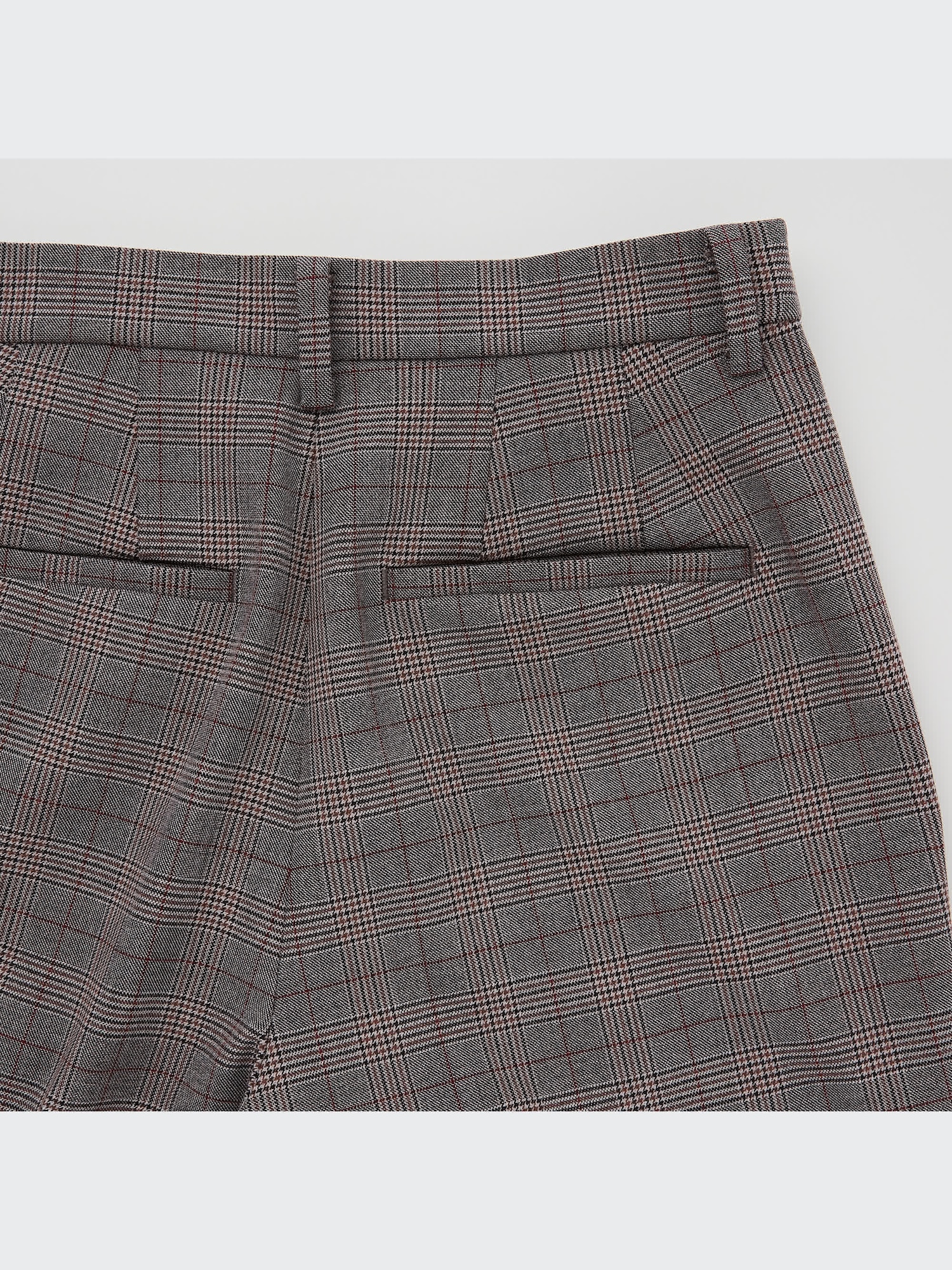 Smart 2-Way Stretch Glen-Checked Ankle Pants | UNIQLO US