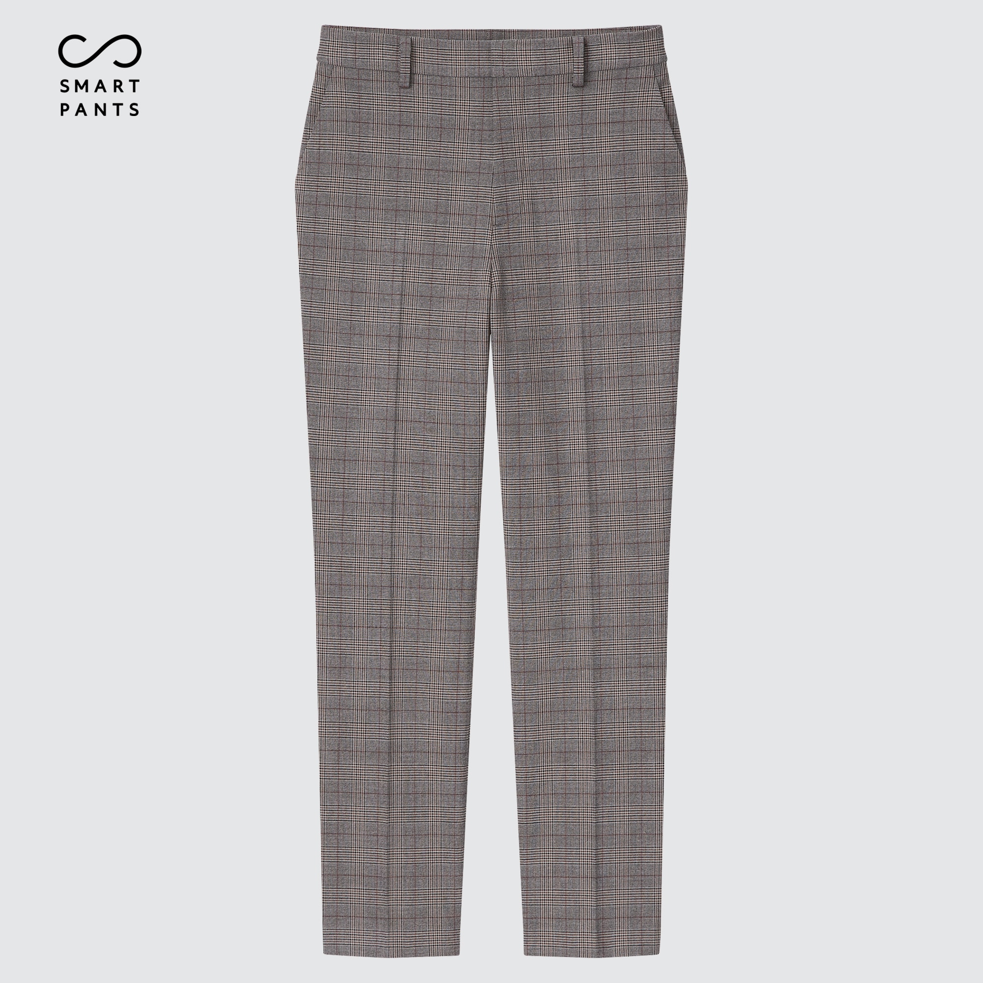 UNIQLO Smart 2-Way Stretch Checked Ankle Pants | StyleHint