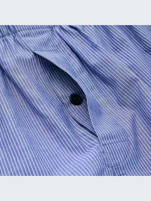 Woven Striped Boxers