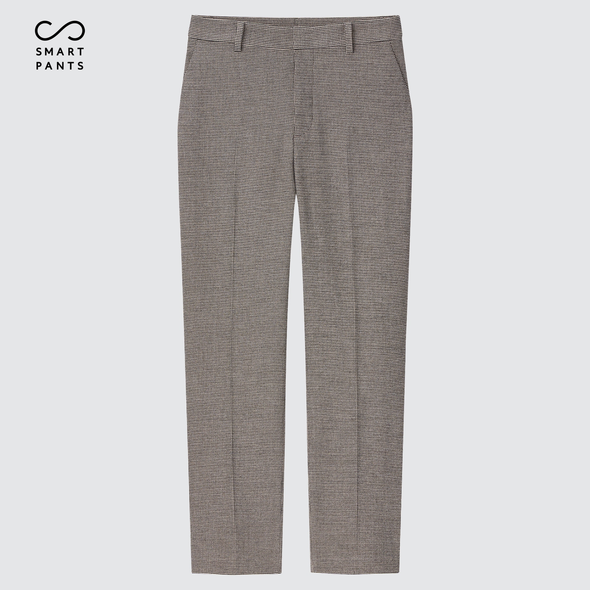 Uniqlo Womens Pants  Smart 2-Way Stretch Solid Ankle-Length Pants GRAY *  Moticommodity