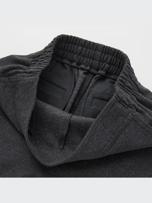 Brushed Jersey Straight Pants