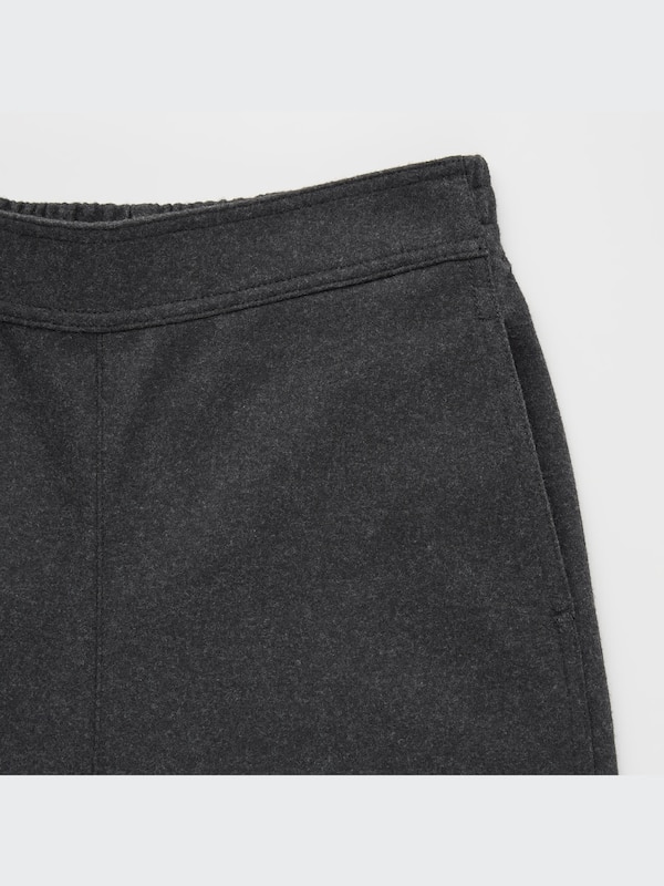 Brushed Jersey Straight Pants