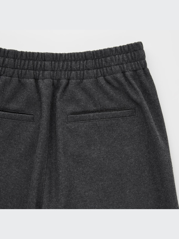 Brushed Jersey Straight Pants
