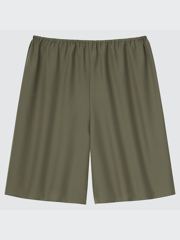 Gathered Skirt Pants