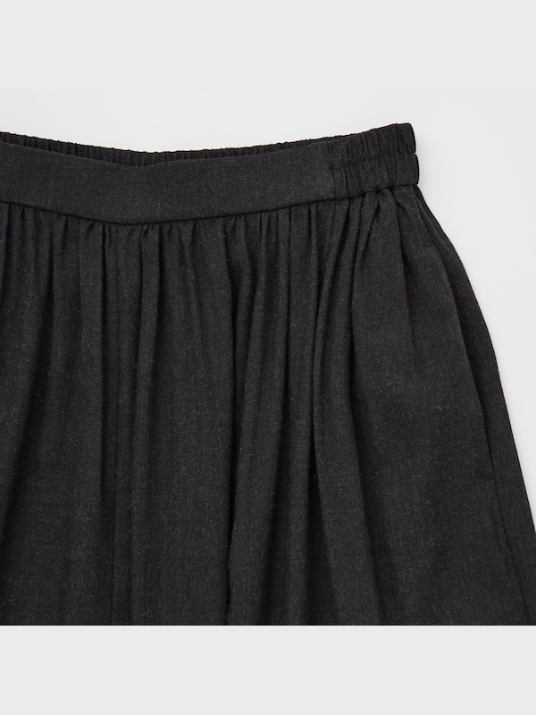 Gathered Skirt Pants