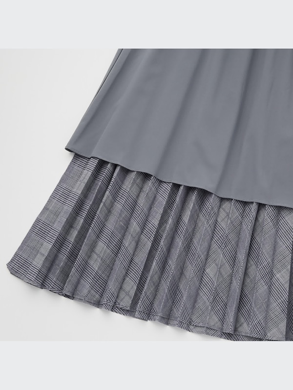 Accordion Pleated Skirt
