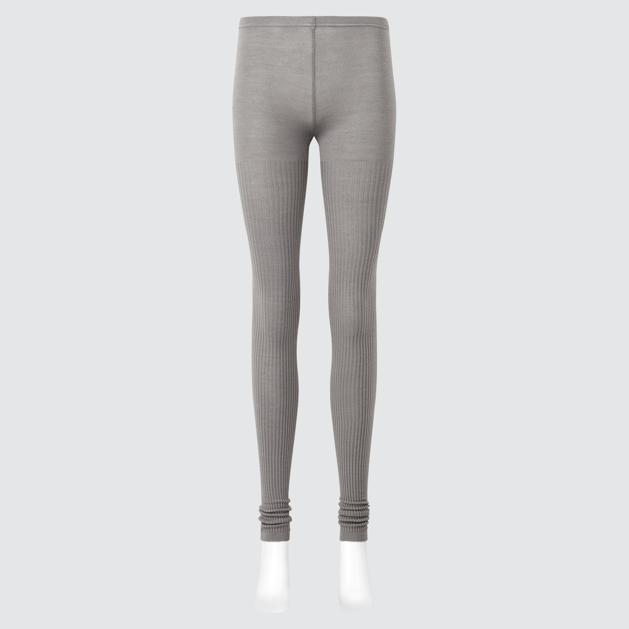 HEATTECH Knitted Ribbed Extra Long Leggings (2021 Edition) | UNIQLO US