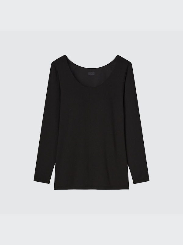 HEATTECH BRA SCOOP NECK T-SHIRT