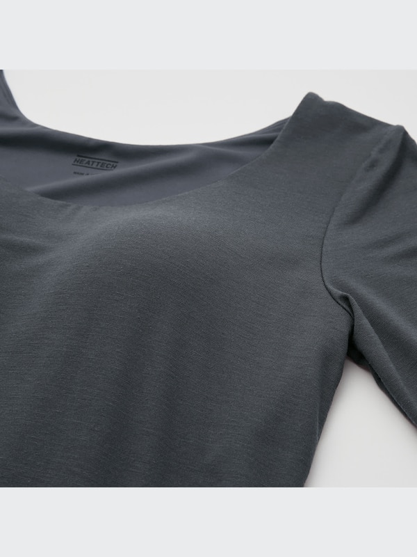 HEATTECH BRA SCOOP NECK T-SHIRT