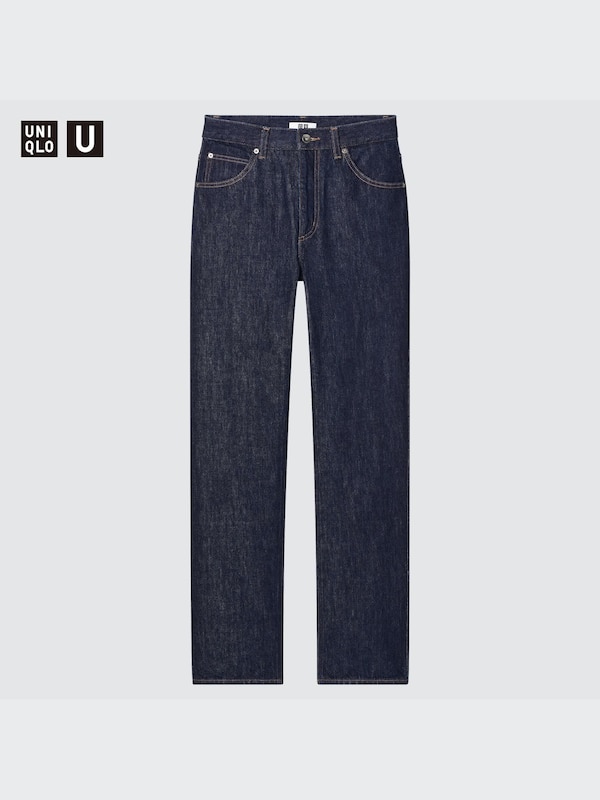 U Regular-Fit Straight High-Rise Jeans