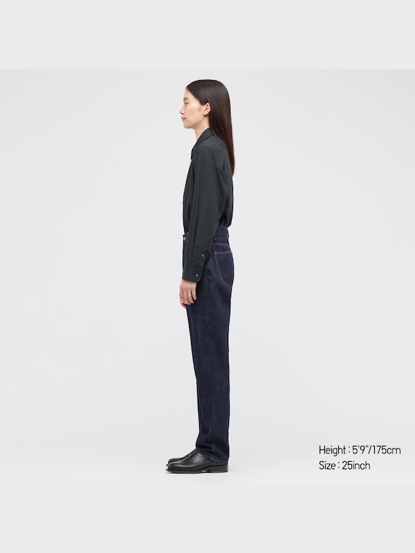 U Regular-Fit Straight High-Rise Jeans