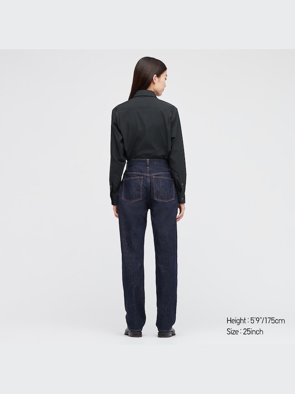U Regular-Fit Straight High-Rise Jeans