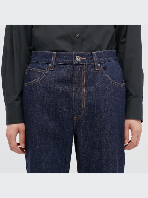 U Regular-Fit Straight High-Rise Jeans