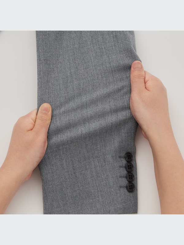 VESTE EN LAINE EXTENSIBLE COUPE ÉTROITE