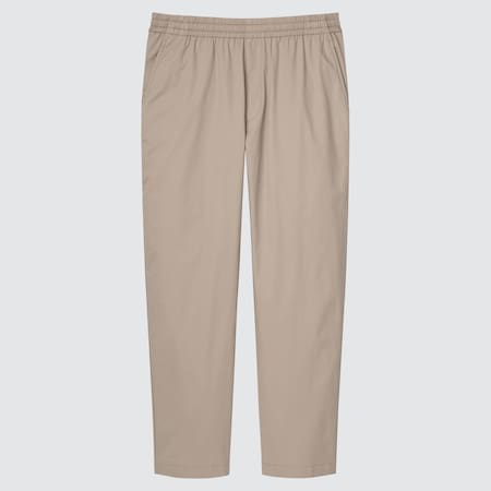 Cotton Relaxed Fit Ankle Length Trousers