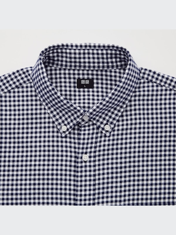 Flannel Plaid Long-Sleeve Shirt