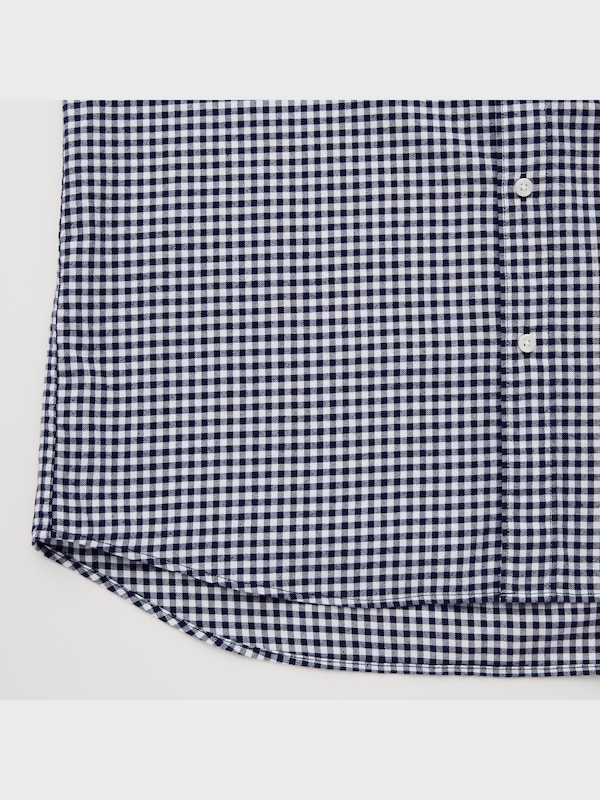 Flannel Plaid Long-Sleeve Shirt