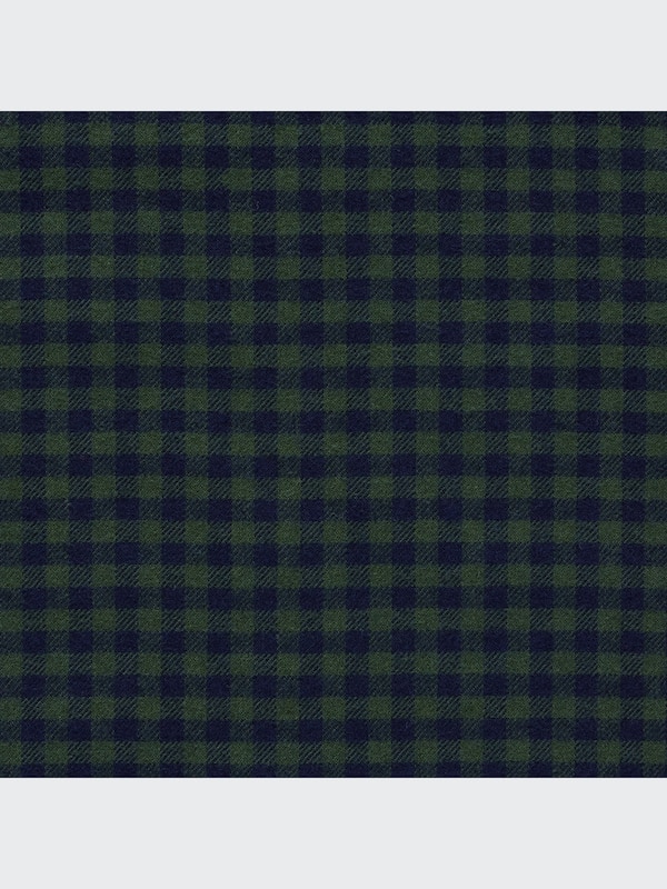 Flannel Plaid Long-Sleeve Shirt