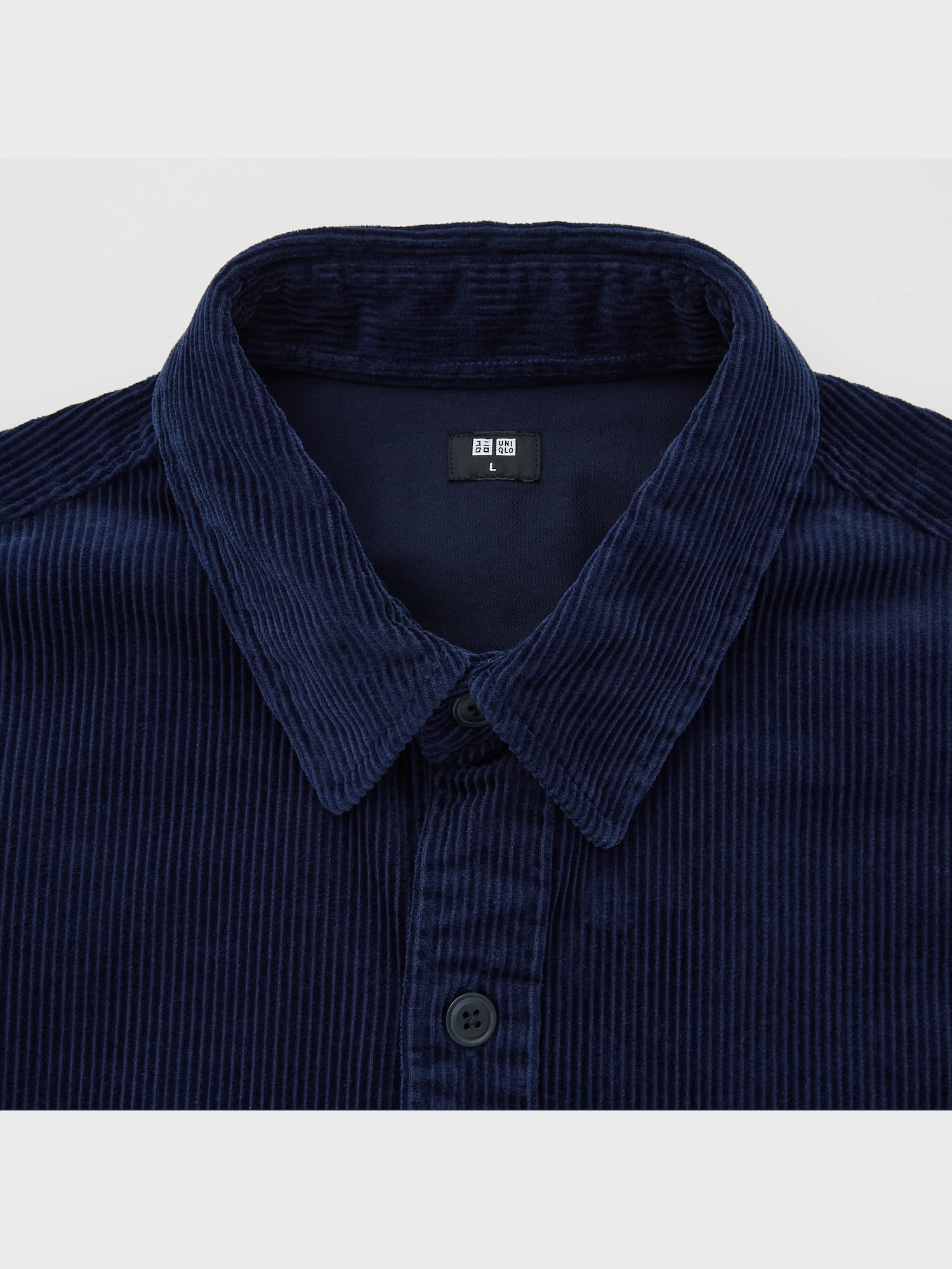 Men's Corduroy Long-Sleeve Work Shirt | UNIQLO US