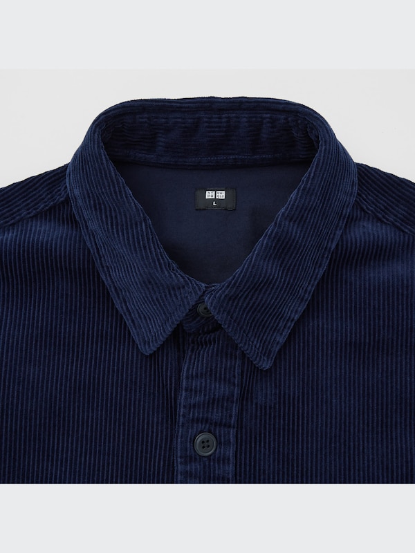 Corduroy Long-Sleeve Work Shirt