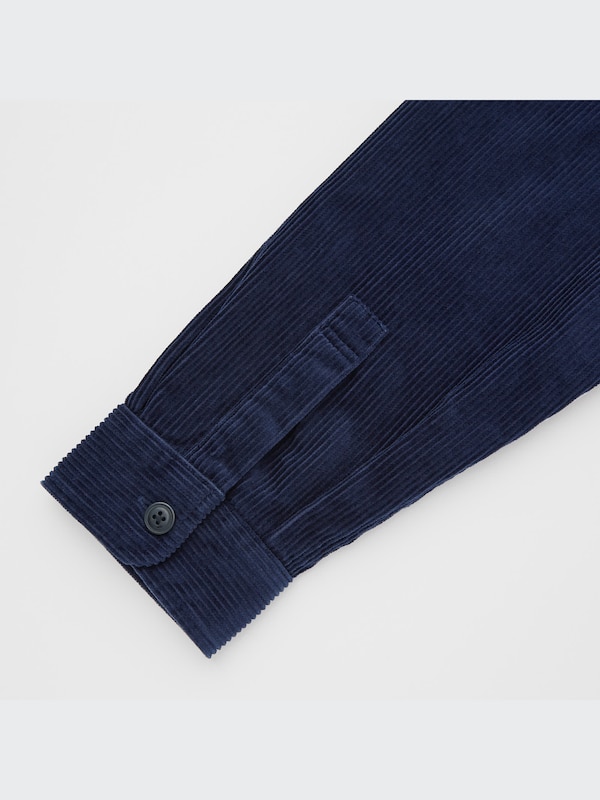Corduroy Long-Sleeve Work Shirt