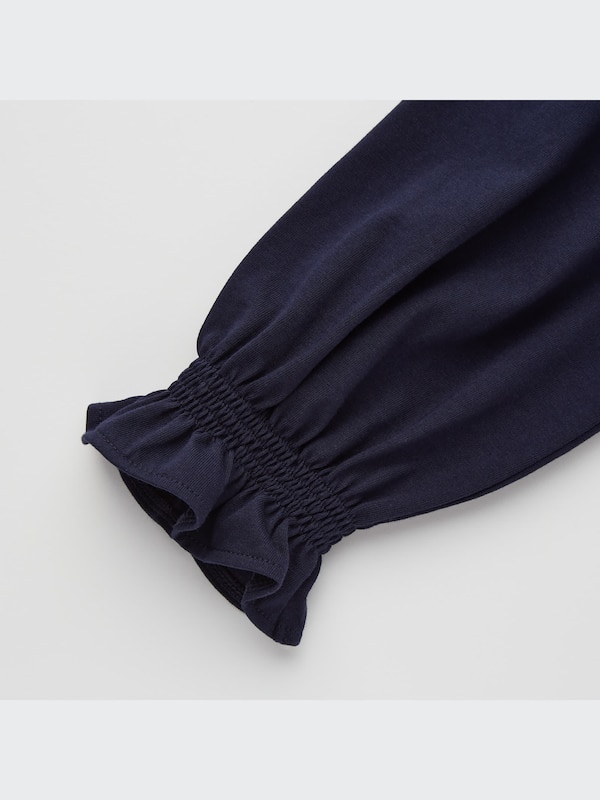 Frilled Long-Sleeve T-Shirt