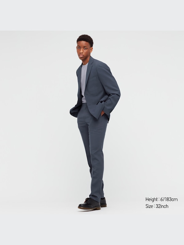 +J Wool Slim-Fit Pants
