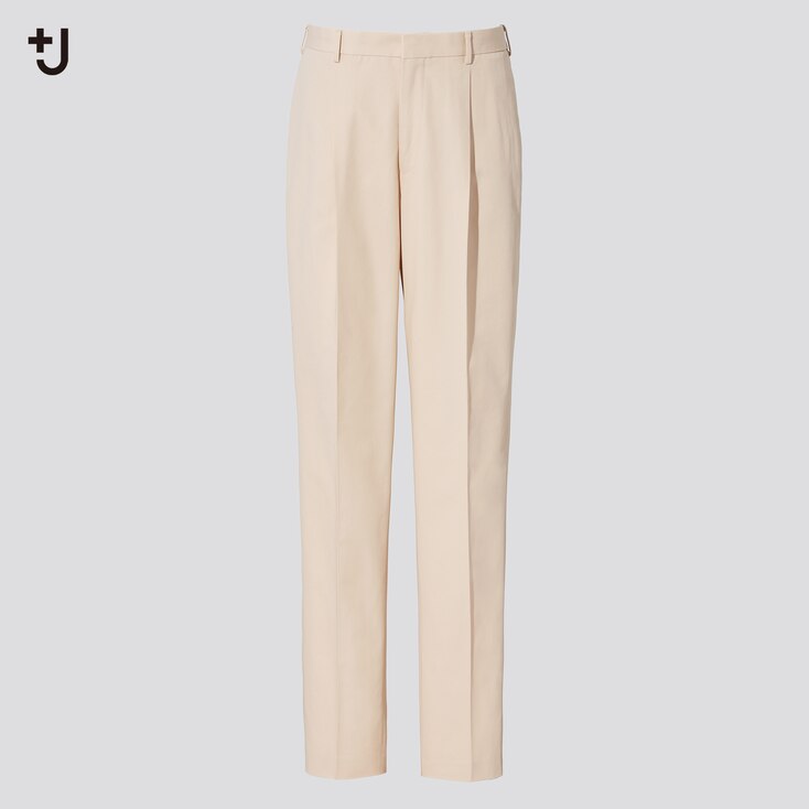 MEN +J PLEATED TAPERED PANTS UNIQLO US