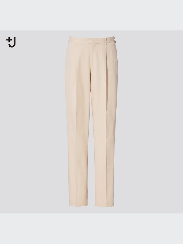 +J Pleated Tapered Pants