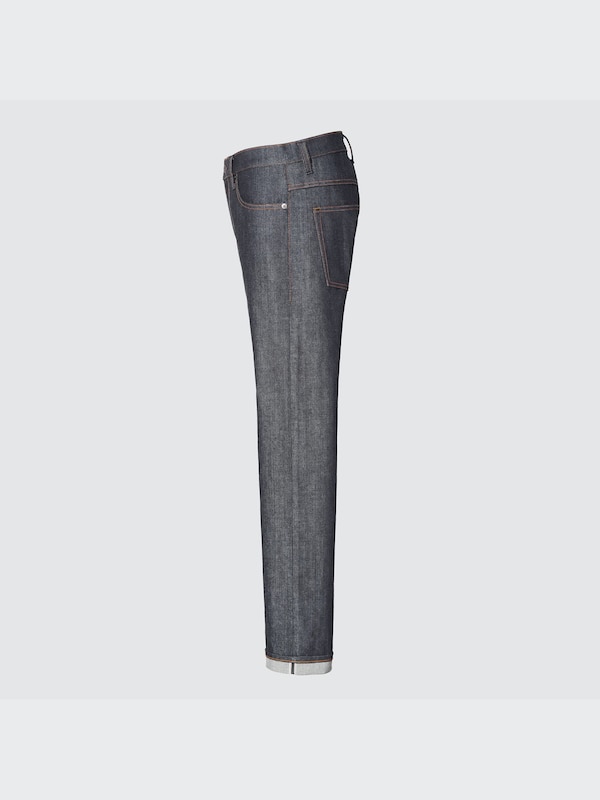 +J Selvedge Slim-Fit Straight Jeans