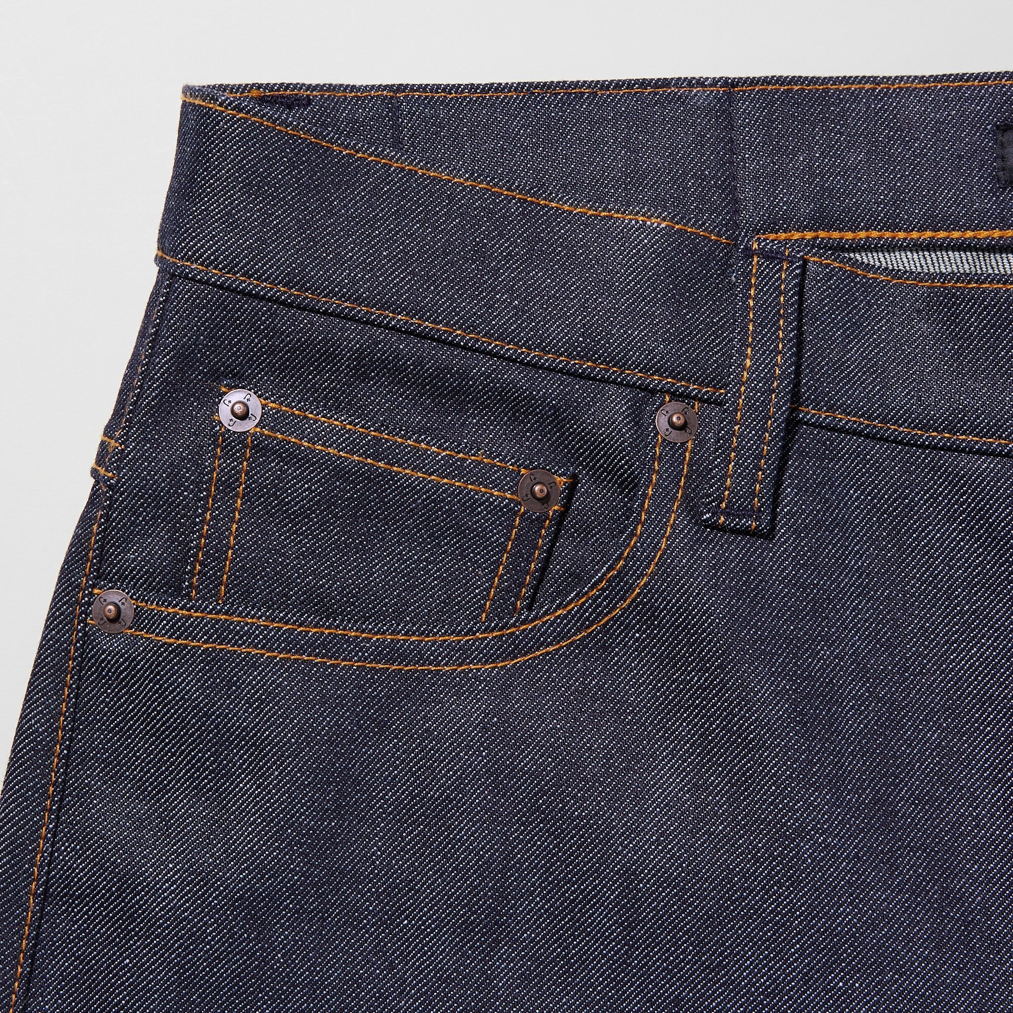 +J SELVEDGE SLIM FIT STRAIGHT JEANS