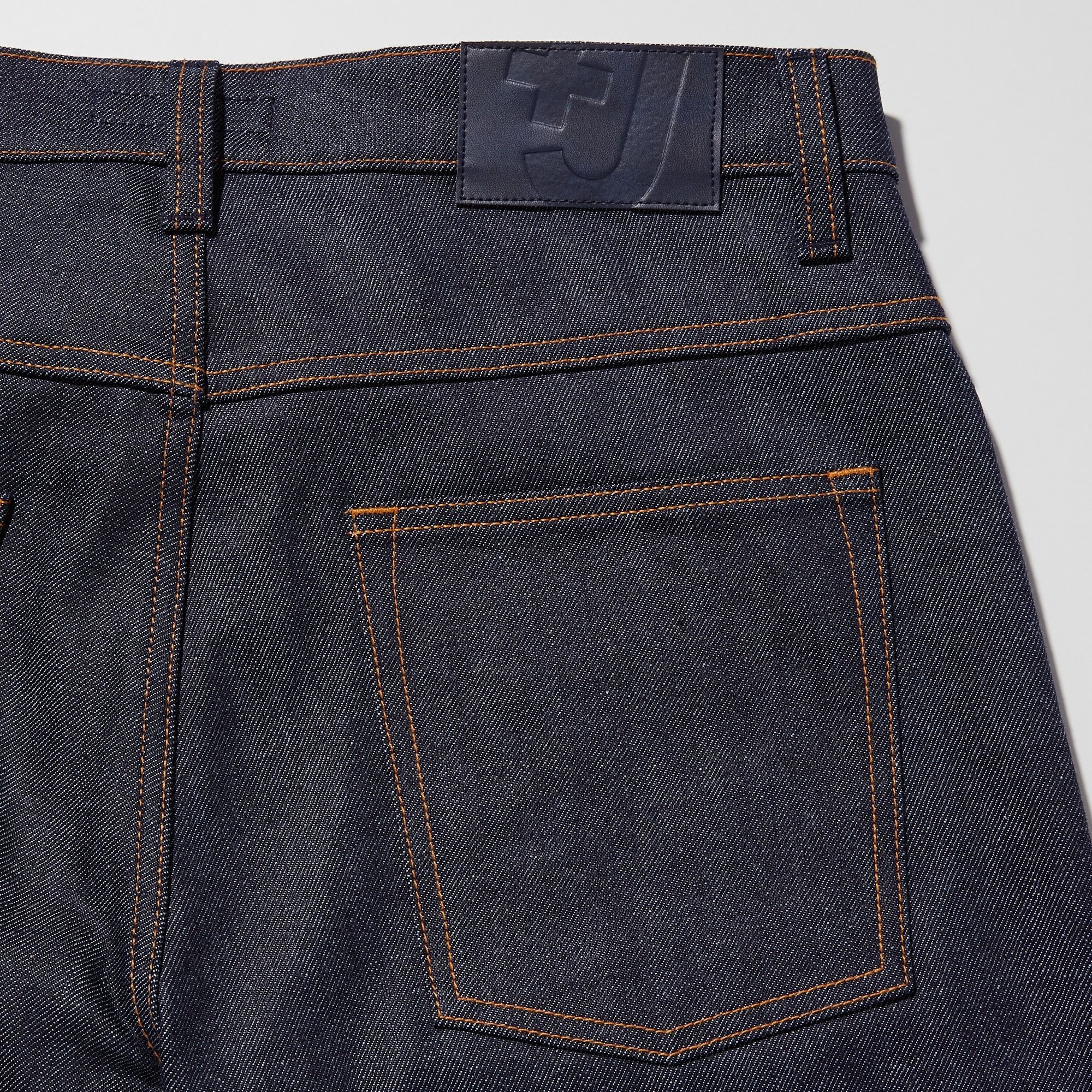 +J SELVEDGE SLIM FIT STRAIGHT JEANS