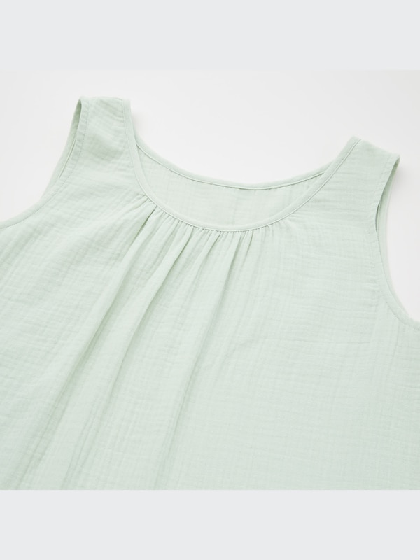 Double-Gauze Sleeveless Dress