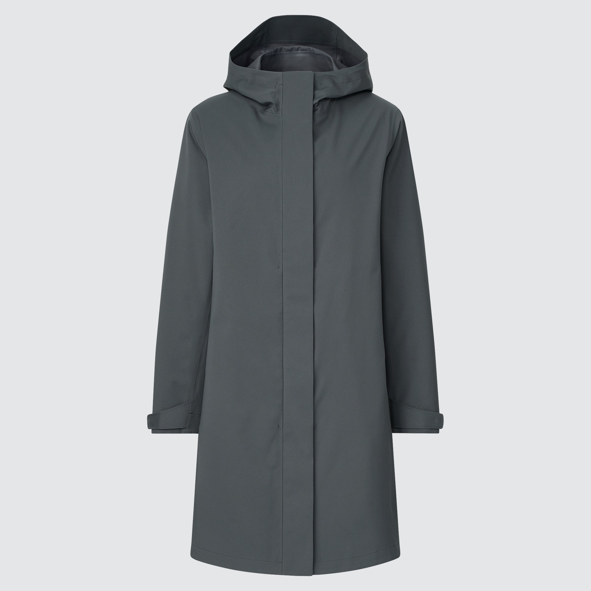 blocktech hooded coat