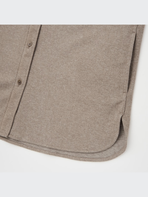 Brushed Jersey Shirt Jacket