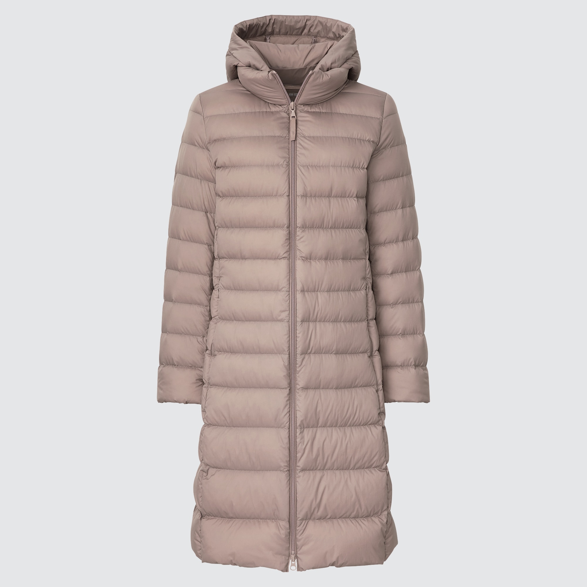 WOMEN ULTRA LIGHT DOWN HOODED COAT 