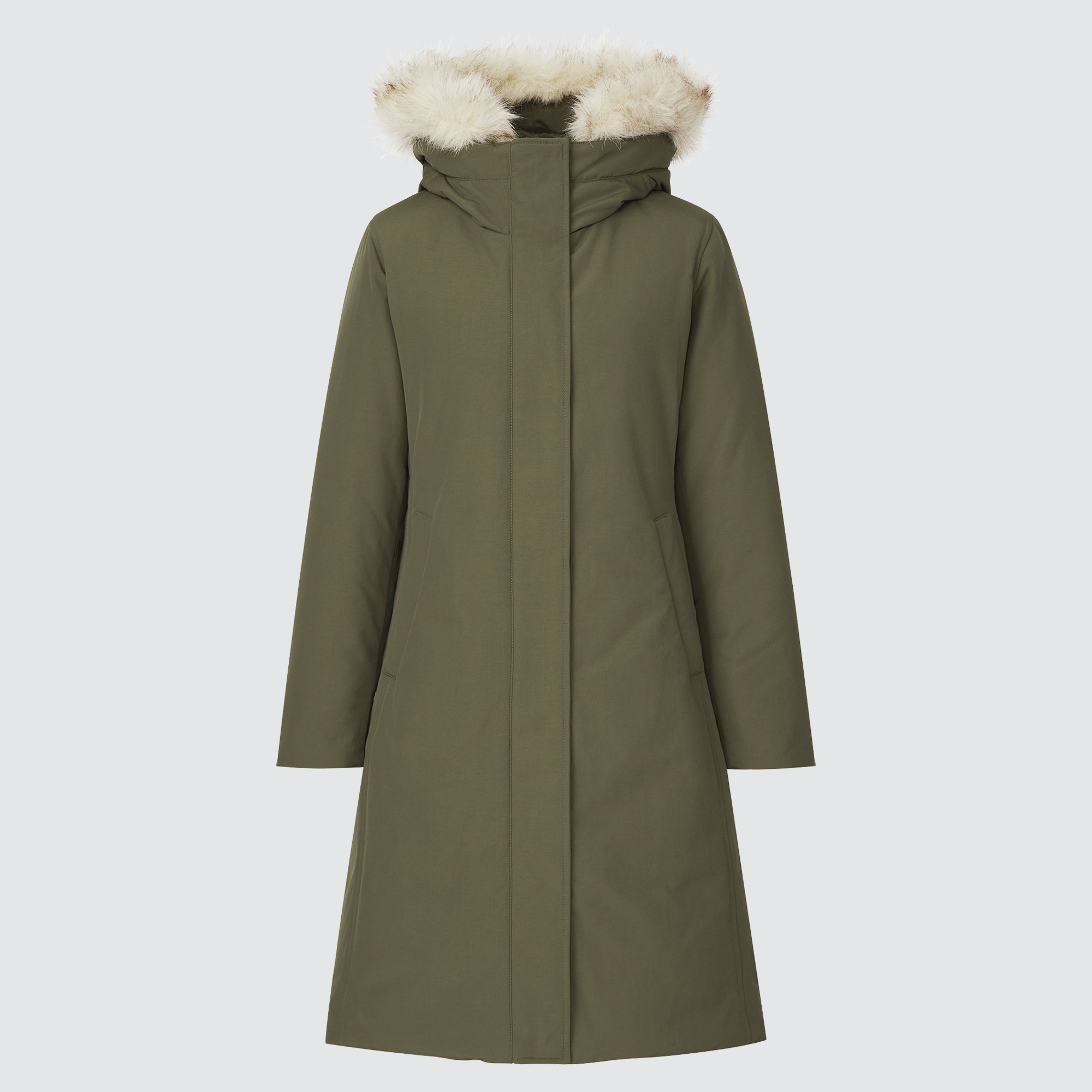 Uniqlo Seamless Down Long Coat  Long winter coats women, Long coat women, Long  coat