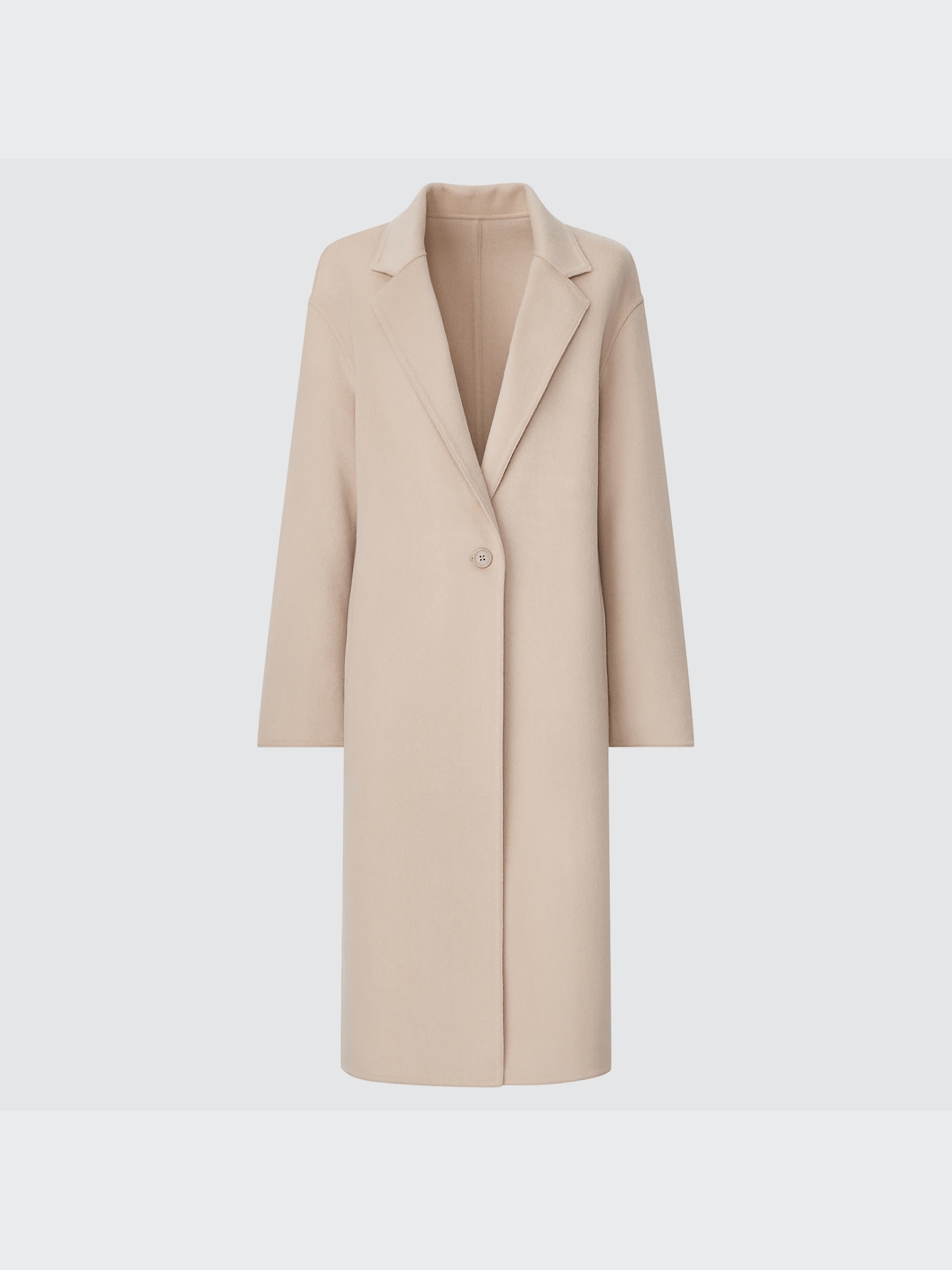 Double Face Chester Long Coat | UNIQLO US