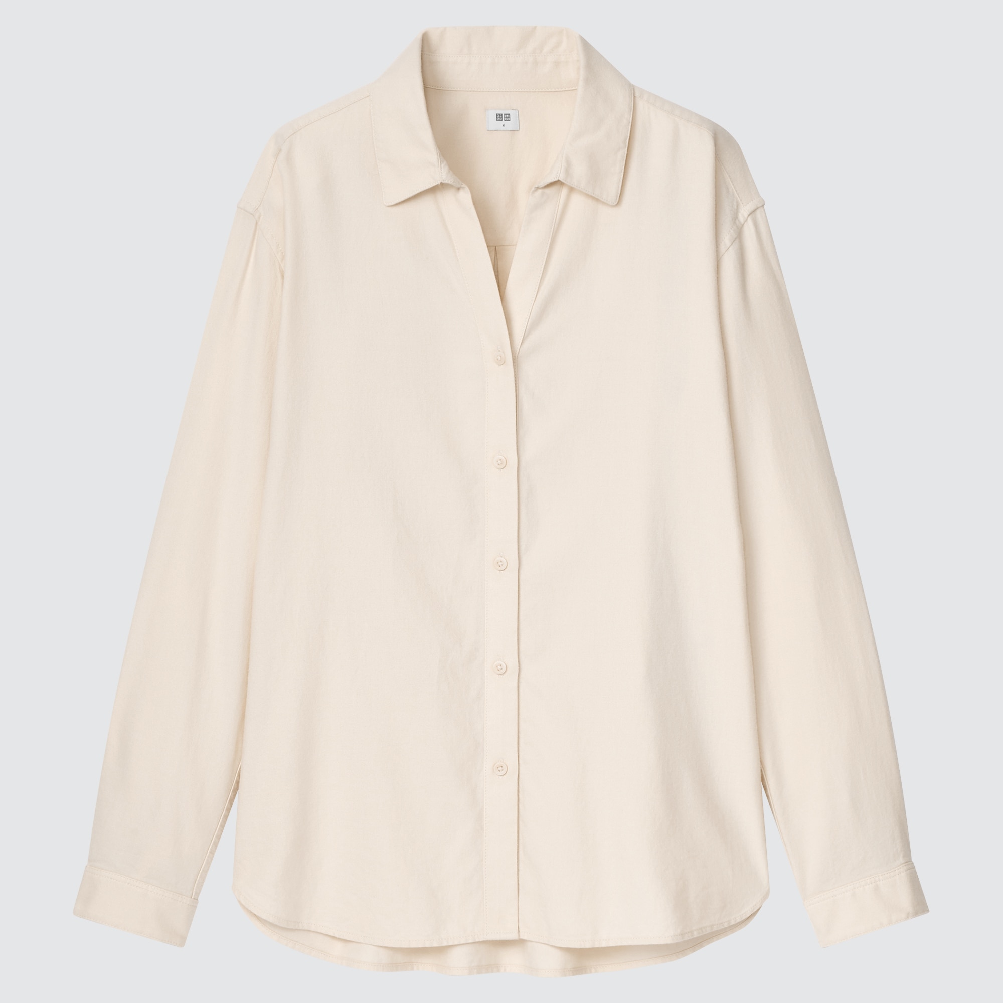 Light Flannel Long-Sleeve Shirt