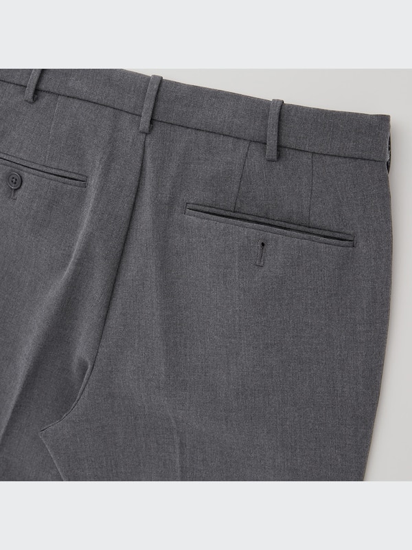 Smart 2-Way Stretch Solid Ankle Pants
