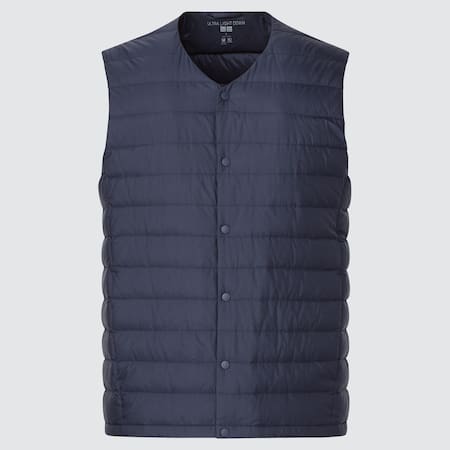 Men Ultra Light Down Compact Vest