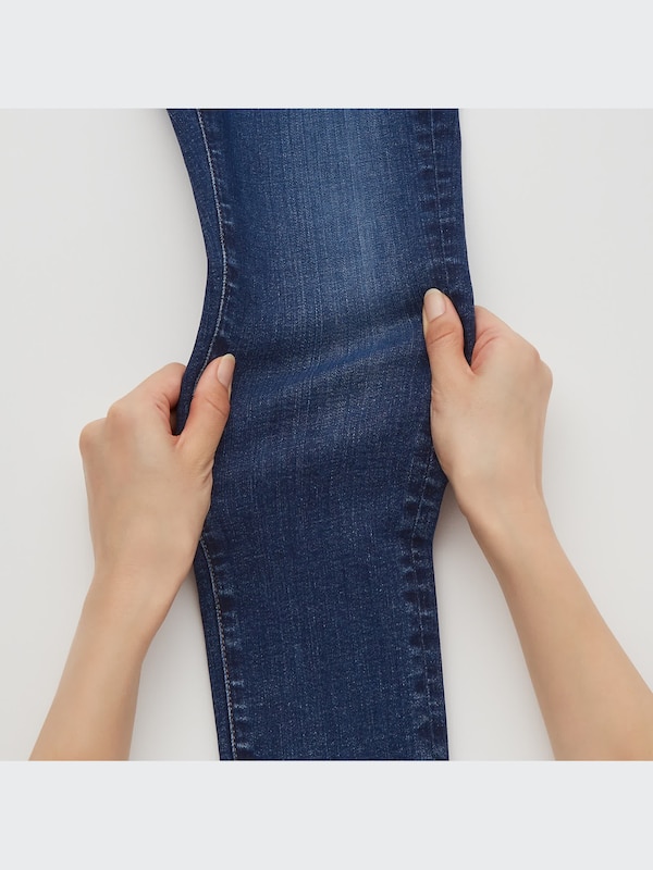 Ultra Stretch Denim Slim-Fit Zip-Fly Jeans