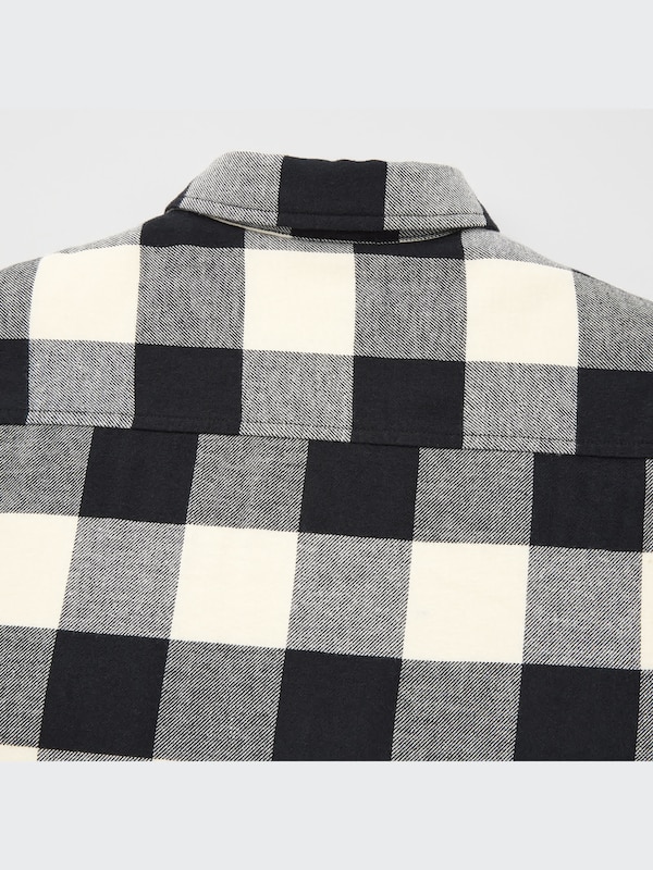 Flannel Pile-Lined Shirt Jacket