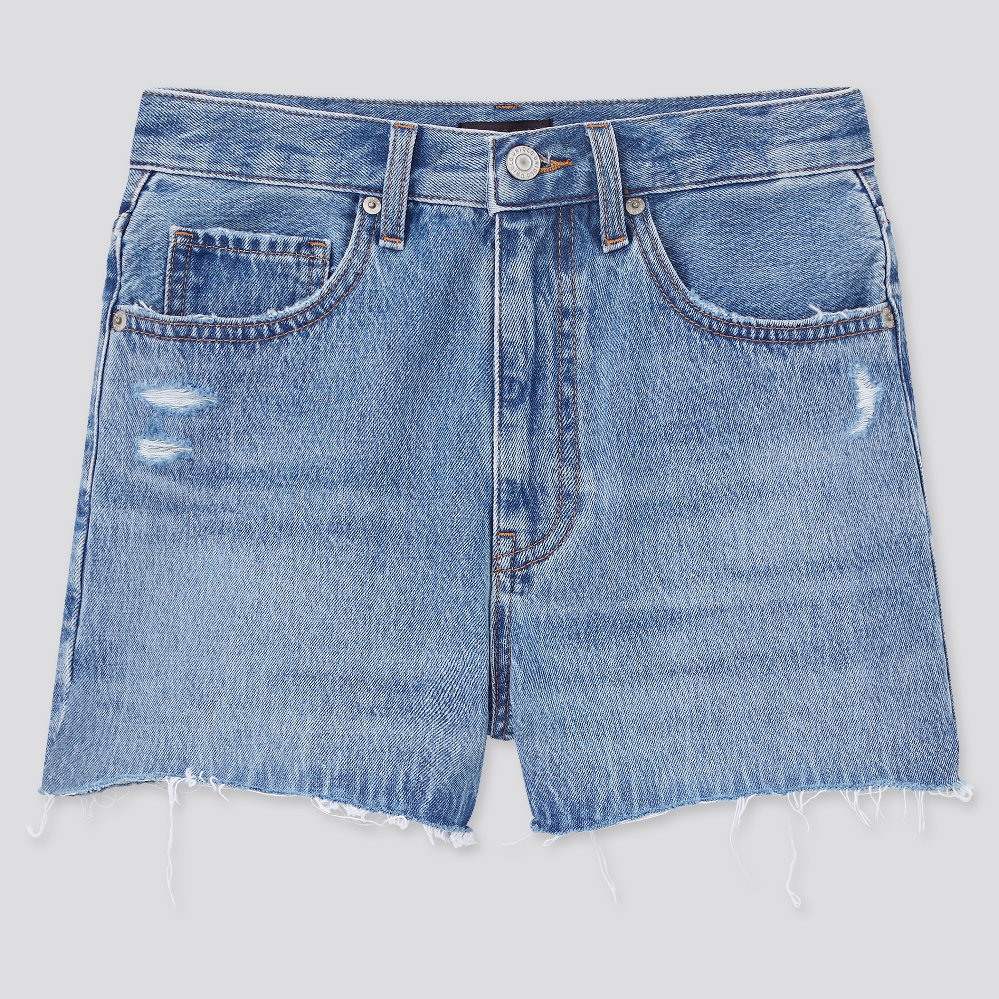 uniqlo high rise shorts