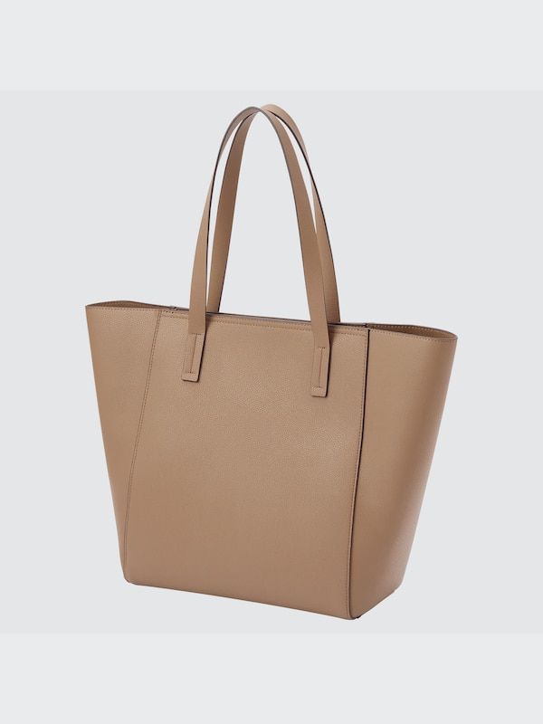 Faux Leather Boat Tote Bag