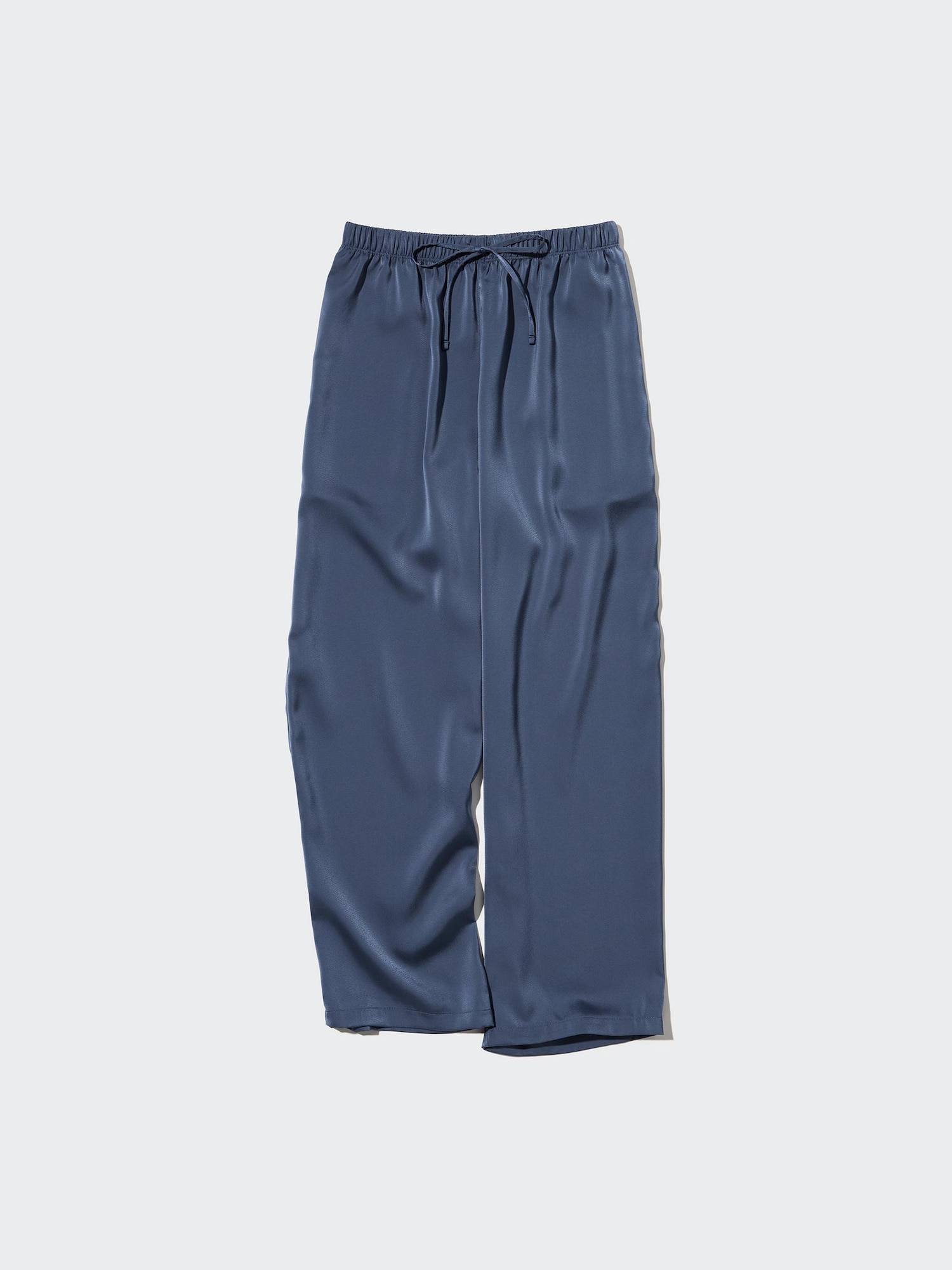 Satin Drape Straight Pants | UNIQLO US