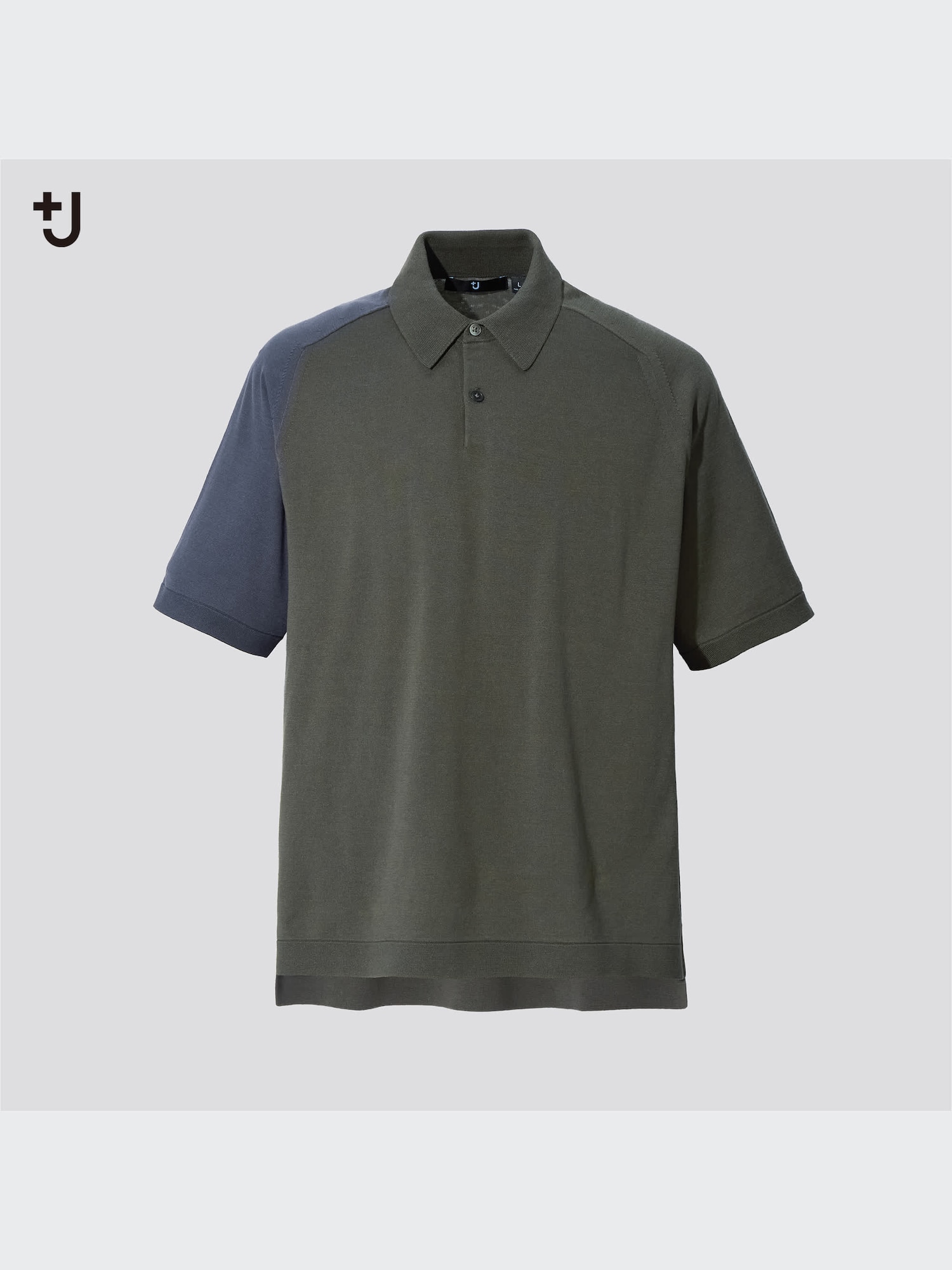 J Silk-Cotton Knitted Short-Sleeve Polo Shirt | UNIQLO US